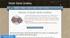 Desktop Screenshot of kesslerkarateacademy.com